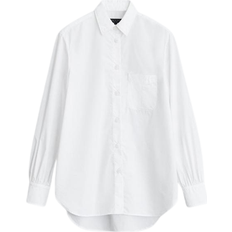 Rag & Bone Maxine Poplin Button Down Shirt - White