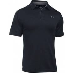 Golf Clothing Under Armour Men's Tech Golf Polo Shirt - Black/Graphite