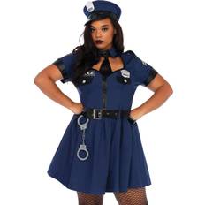 Leg Avenue Womens Plus Size Flirty Cop Costume
