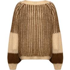 Noella Gensere Noella Liana Knit Sweater Beige/brown