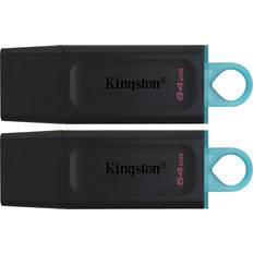 64 GB Minnepenner Kingston USB 3.2 Gen 1 DataTraveler Exodia 64GB (Pack of 2)