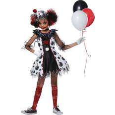 Circus & Clowns Costumes California Costumes Girls Creepy Clown Costume
