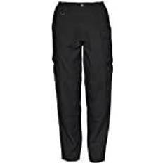 SPANX Women's Twill Ankle Cargo Pants Washed Black