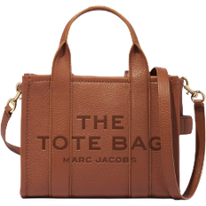 Brown - Leather Handbags Marc Jacobs The Mini Tote Bag - Argan Oil