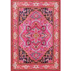 Pink Carpets Nuloom Vintage Mackenzie Pink, Purple 79x108"