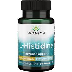 Swanson Gut Health Swanson Amino Acid Ajipure L-Histidine Pharmaceutical Grade 60 pcs