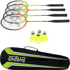 Badminton Sets & Nets Xcello Sports Outdoor Backyard Badmint Set