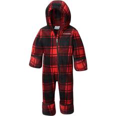 Fleece Overalls Children's Clothing Columbia Infant Snowtop II Bunting - Mountain Red Check