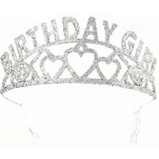 Crowns & Tiaras Forum Novelties Glitter Tiara Birthday Girl