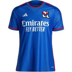 Eget trykk Matchdrakter adidas Olympique Lyon Away Shirt 2023-24