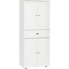 Cabinets Homcom Freestanding White 30x72.5"