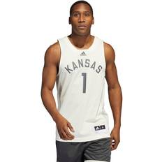 Adidas NBA Game Jerseys adidas Kansas Jayhawks Retro Basketball Jersey Cream