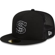 New Era Men's Chicago White Sox 2023 Batting Practice Black 59Fifty Fitted Hat, 3/8