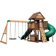 Slides Playground Backyard Discovery Cedar Cove Swing Set