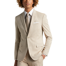Egara Notch Lapel Suit Separates Coat - Tan