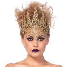 Teufel & Dämonen Kostüme Leg Avenue Evil Queen Crown Deluxe Gold