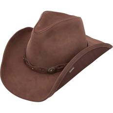 Men Hats Stetson Roxbury Shapeable Cowboy Western Hat - Mocha