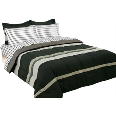 Brooklyn Rugby Bed Linen Gray (243.8x205.7)