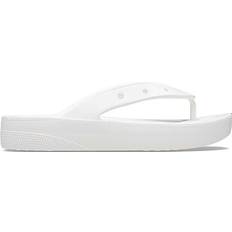 42 ½ Flip-Flops Crocs Classic Platform Flip - White