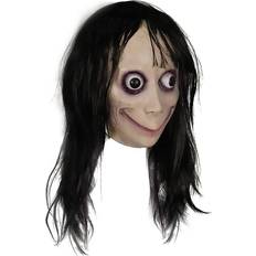 Molezu Momo Horror Devil Mask with Long Hair