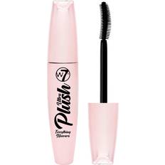 W7 Eye Makeup W7 Ultra Plush Mascara Long-Lasting, Smudge-Proof and Water-Resistant Formula Black Mascara With Curved Shaped Brush For Definition And Length Cruelty Free Eye Makeup For Women