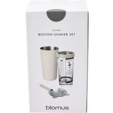 Beige Barausstattung Blomus LOUNGE Boston Shaker-Set 3-tlg Cocktailshaker