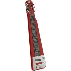 Floor Stands Rogue Rls-1 Lap Steel Guitar With Stand And Gig Bag Metallic Red