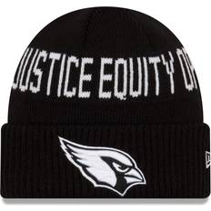 Beanies New Era Men's Black Arizona Cardinals Team Social Justice Cuffed Knit Hat