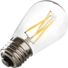 Ushio 1.5w s14 led 2700k soft white u-led filament bulb