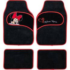 Mus Babyleker Minnie Mouse Disney Tappetini Car in Universal Car Mats with Embroidery, 1
