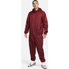 Nike Men Jumpsuits & Overalls Nike Paris Saint-Germain Sport Essential Men's Football Lined Woven Tracksuit Red