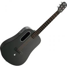 Black Acoustic Guitars Blue Lava Touch Smart Guitar, Midnight Black