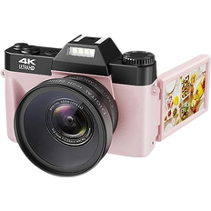 Compact Cameras VJIANGER 4K Vlogging Camera