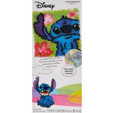 Dimensions 72-75542 disney's lilo and stitch latch hook kit for beginners, fi