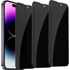Privacy Screen Protector for iPhone 14 Pro Max 3-Pack