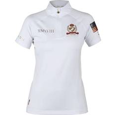 Aubrion Ladies Team Short Sleeve Shirt White