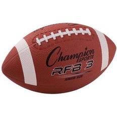 Soccer Balls on sale Champion Sports Rubber Football, Set of Brown Brown