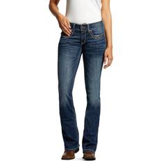 Ariat Equestrian Clothing Ariat women's r.e.a.l mid rise entwined bootcut jeans 10025286