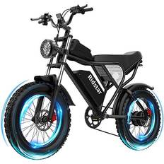 E-Mountainbikes Ridstar Electric Bike for Adults, 1000/2000W - Black