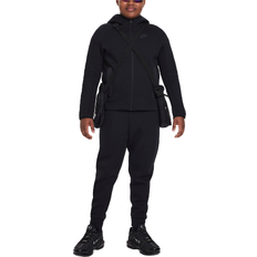 Nike tech fleece Barneklær Nike Older Kid's Sportswear Tech Fleece Full-Zip Hoodie Extended Size - Black (FD3286-010)