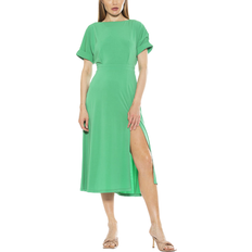 Alexia Admor Lana Midi Dress - Grass Green