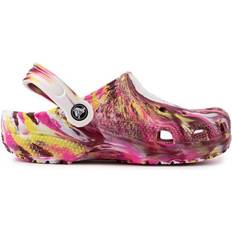 Crocs Classic Marbled Tie-Dye - Electric Pink/Multi