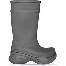 Balenciaga Rain Boots Balenciaga Crocs Boots - Grey