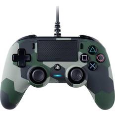 Nacon PlayStation 4 Gamepads Nacon Wired Compact Controller (PS4) - Camo Green