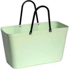 Hinza Shopping Bag Large (Green Plastic) - Light Green