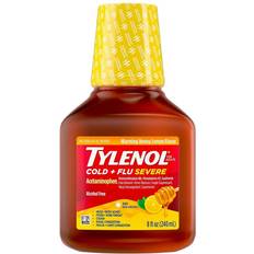 Phenylephrine Hydrochloride Medicines Tylenol Cold + Flu Severe Honey Lemon Liquid