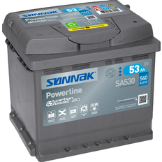 Kjøretøybatterier bilbatteri Batterier & Ladere Sønnak Powerline SA530