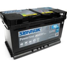 Batterier - Bilbatterier - Kjøretøybatterier Batterier & Ladere Sønnak SA900