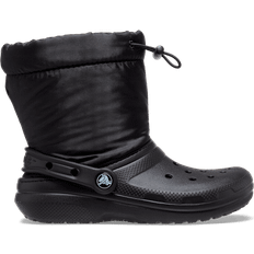Crocs Rain Boots Children's Shoes Crocs Kid's Classic Lined Neo Puff Boots - Black