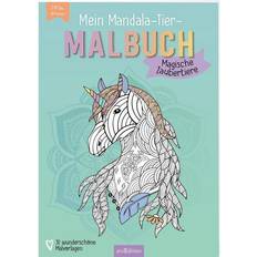 Mitmachbücher Mein Mandala-Tier-Malbuch Magische Zaubertiere